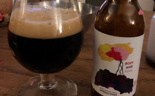 Body and Soul Imperial Stout ingeschonken
